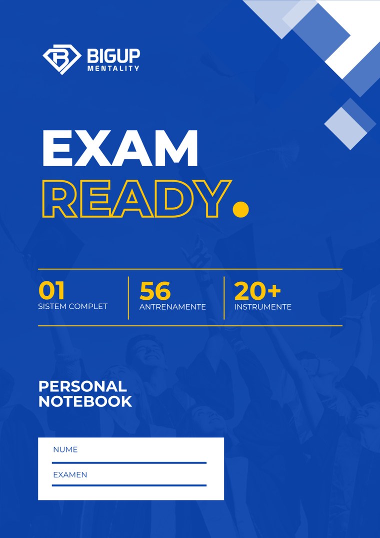 Personal Notebook EXAM READY, caietul elevului