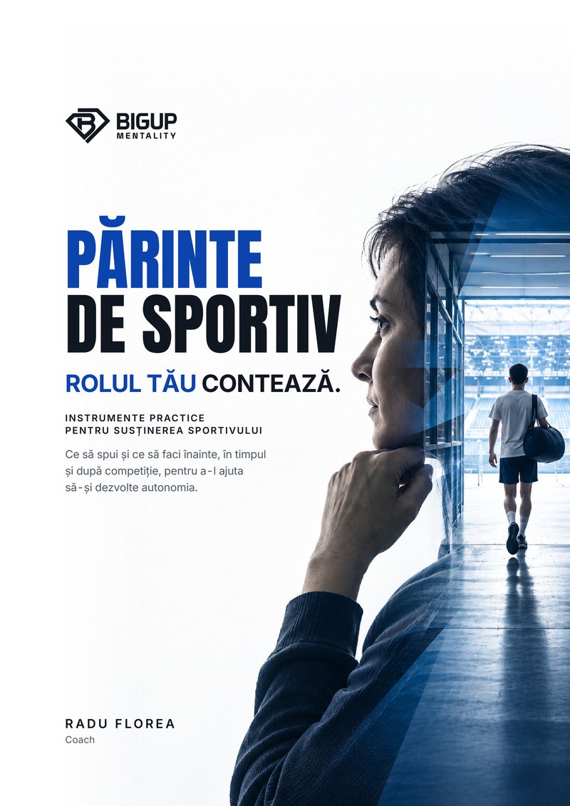 Coperta ghidului „Părinte de sportiv”